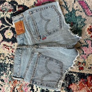 Levi denim shorts